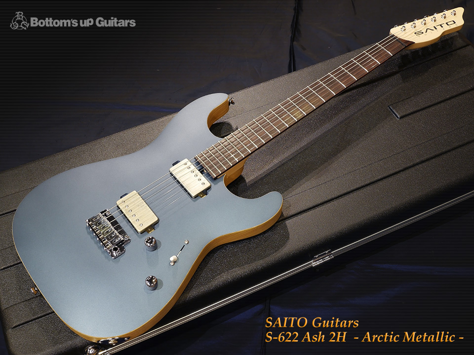 SAITO GUITARS S-622 2H Ash Arctic Metallic 齋藤楽器工房 SAYTONE