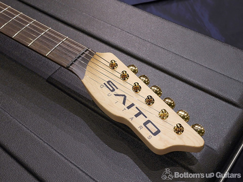 SAITO GUITARS S-622 2H Gold Hardware Black 齋藤楽器工房 SAYTONE