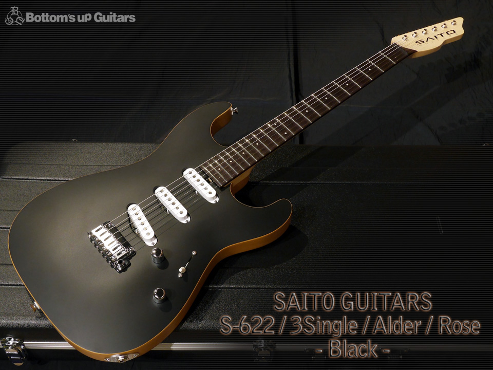 齋藤楽器工房,Saito Guitar,サイトー,Saytone,Gotoh,Luminlay,グラナイト,Granite,スリーシングル,SSS,3S