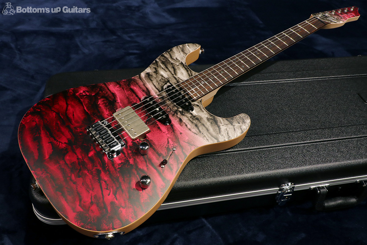 SAITO GUITARS  S-622 -Pompei - / Alder × Rose / S-S-H仕様 Chrome H/W 【当社オーダー品】