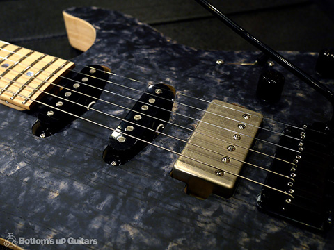 SAITO GUITARS S-622 2H Ash アバロンポジマ MG-Tペグ - Black Granite 齋藤楽器工房 SAYTONE S622