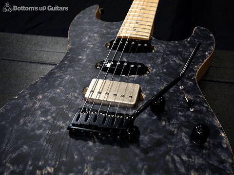 SAITO GUITARS S-622 2H Ash アバロンポジマ MG-Tペグ - Black Granite 齋藤楽器工房 SAYTONE S622