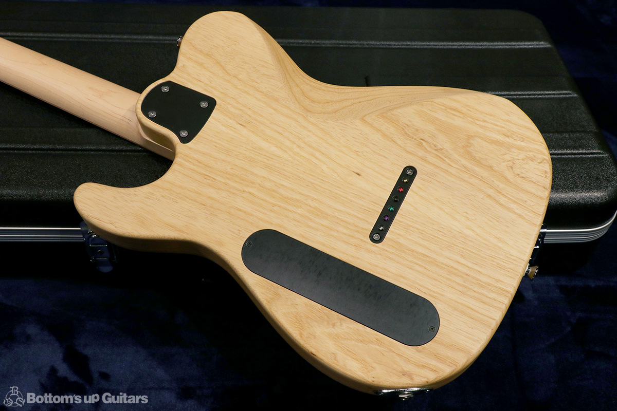 SAITO GUITARS S-622TLC Ash / Maple - Black - 【アッシュの
