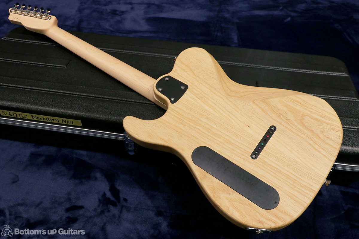 齋藤楽器工房 S-622TLC Ash / Maple - Black - 【アッシュの木目が浮き上がるフィニッシュ!/当社オーダー品】