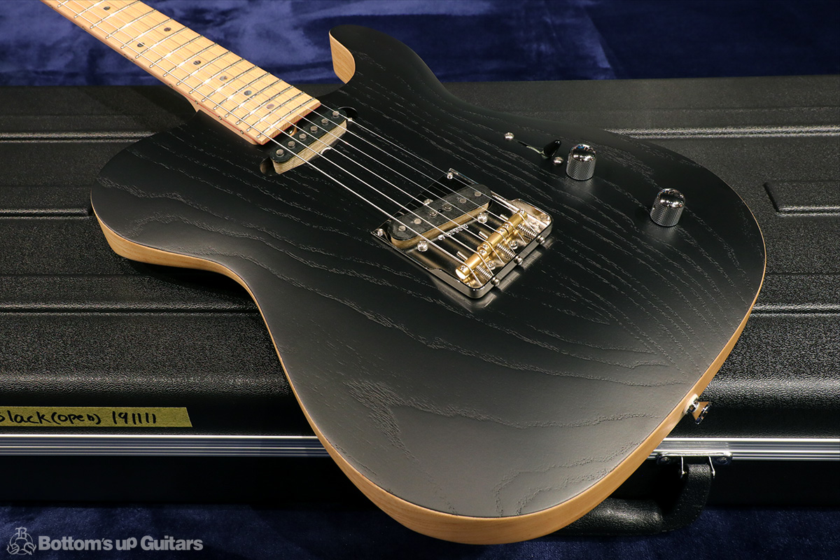 SAITO GUITARS S-622TLC Ash / Maple - Black - 【アッシュの