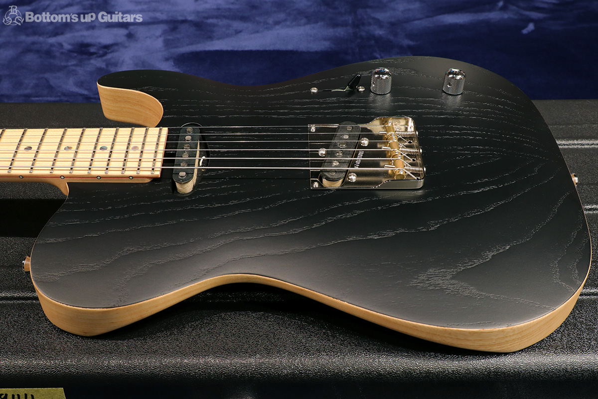 齋藤楽器工房 S-622TLC Ash / Maple - Black - 【アッシュの木目が浮き上がるフィニッシュ!/当社オーダー品】