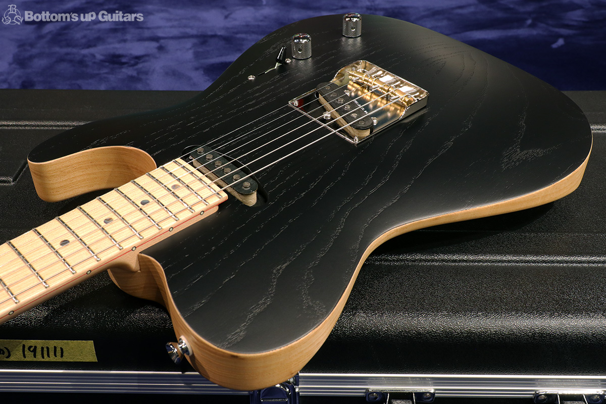 齋藤楽器工房 S-622TLC Ash / Maple - Black - 【アッシュの木目が浮き上がるフィニッシュ!/当社オーダー品】