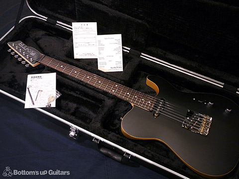 SAITO GUITARS S-622 TLC Alder/Rose - Black - 齋藤楽器工房 SAYTONE Telecaster テレキャスター テレシェイプ