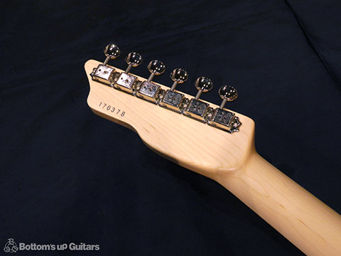 SAITO GUITARS S-622 TLC Alder/Rose - Black - 齋藤楽器工房 SAYTONE Telecaster テレキャスター テレシェイプ