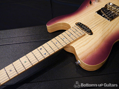 SAITO GUITARS S-622 TLC Ash / Maple - Hydrangea - 齋藤楽器工房 SAYTONE Telecaster テレキャスター テレシェイプ