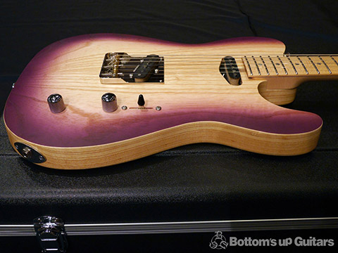 SAITO GUITARS S-622 TLC Ash / Maple - Hydrangea - 齋藤楽器工房 SAYTONE Telecaster テレキャスター テレシェイプ