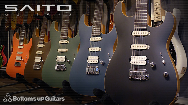 SAITO GUITARS S622 S-622 S-622JMC S-622TLC S-624MS S-722 S-724MS 齋藤楽器工房 Saytone ギターブランド 工房 ハンドメイド 東京