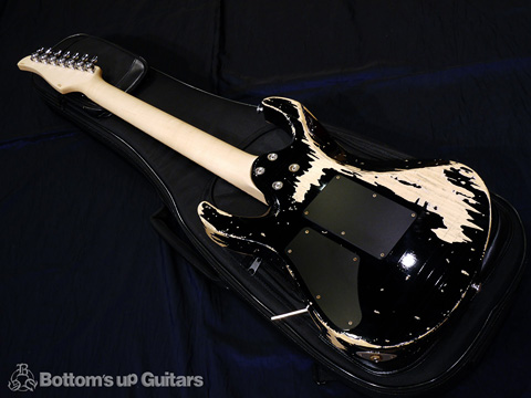 Suhr Modern7 FRT Antique Black Aged Relic JST サー