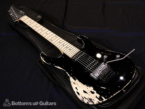 Suhr Modern7 FRT Antique Black Aged Relic JST サー