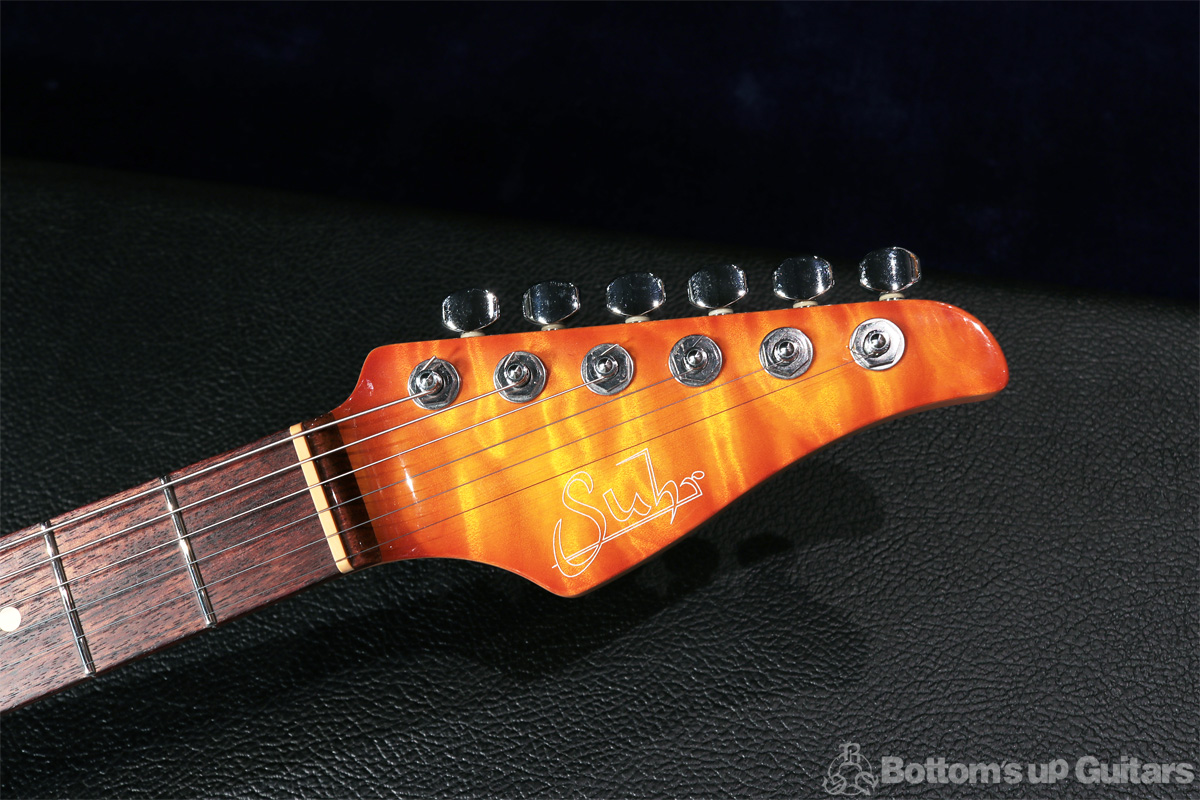 Suhr JST Standard Quilt Chambered - Trans Amber Burst -