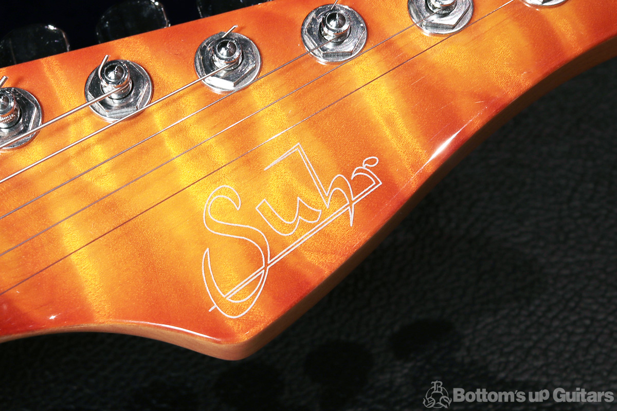 Suhr JST Standard Quilt Chambered - Trans Amber Burst -