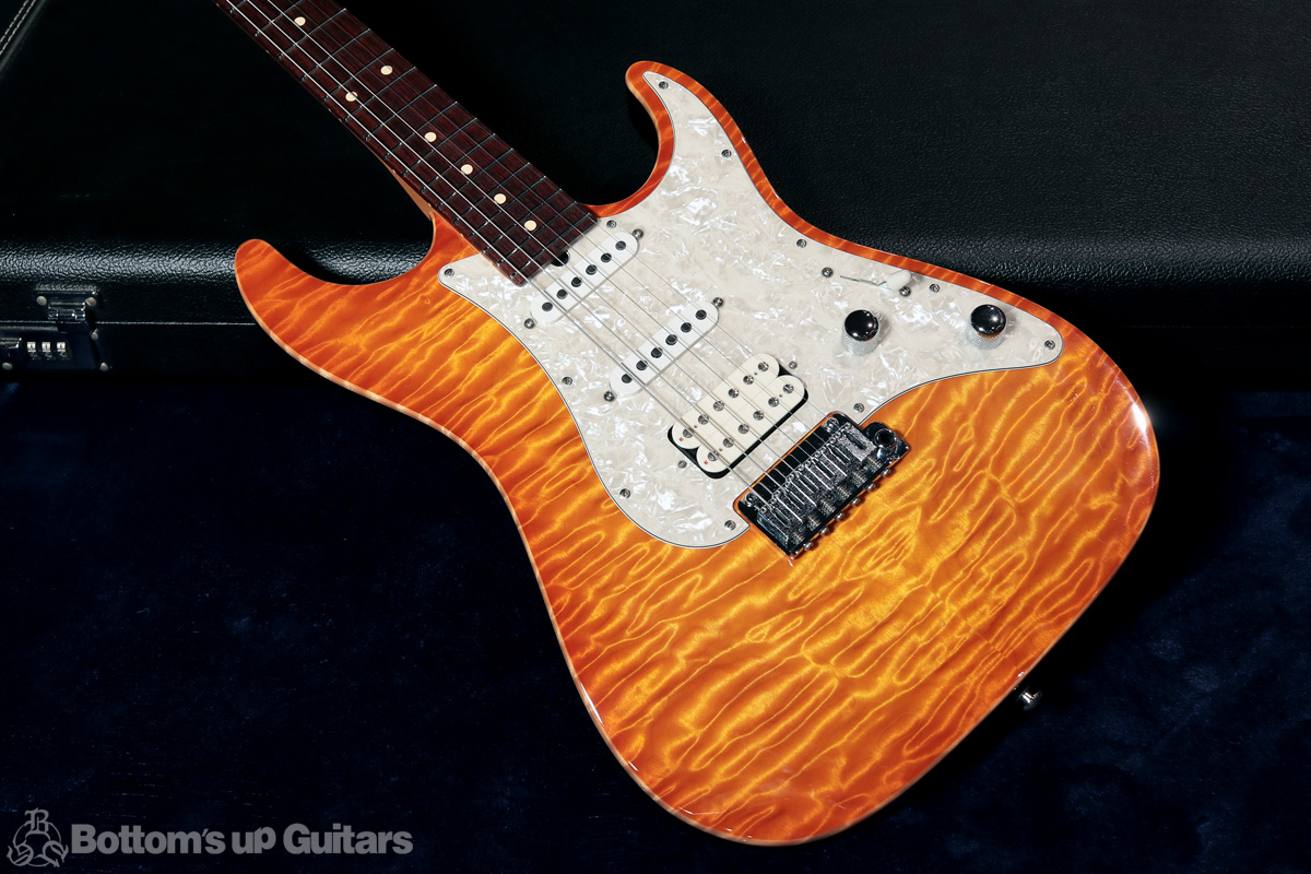 Suhr JST Standard Quilt Chambered - Trans Amber Burst -