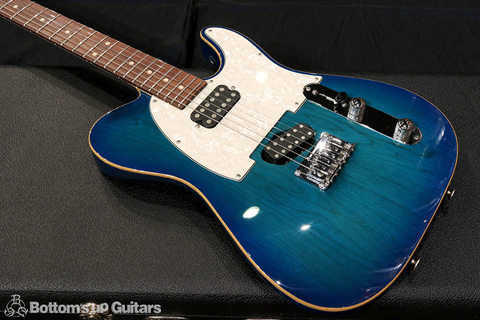 TOM ANDERSON 2014 Hollow T Classic contoured Alder Bora to Transparent Blue Burst with Binding トムアンダーソン トムアン Andersonguitars