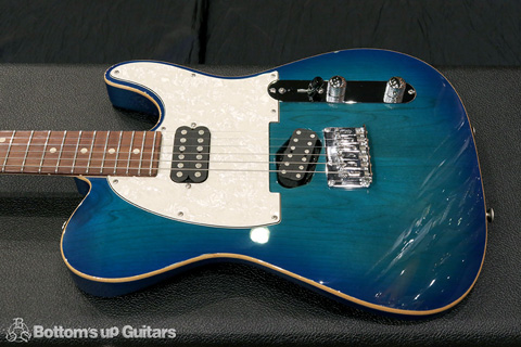 TOM ANDERSON 2014 Hollow T Classic contoured Alder Bora to Transparent Blue Burst with Binding トムアンダーソン トムアン Andersonguitars