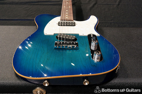 TOM ANDERSON 2014 Hollow T Classic contoured Alder Bora to Transparent Blue Burst with Binding トムアンダーソン トムアン Andersonguitars