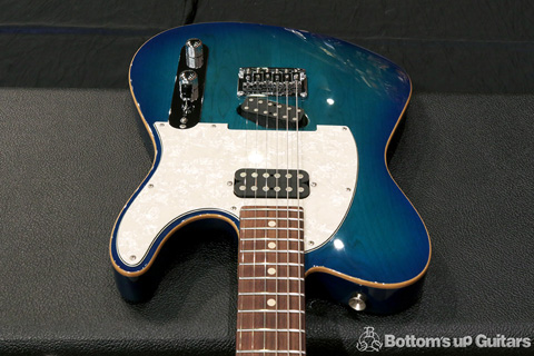 TOM ANDERSON 2014 Hollow T Classic contoured Alder Bora to Transparent Blue Burst with Binding トムアンダーソン トムアン Andersonguitars