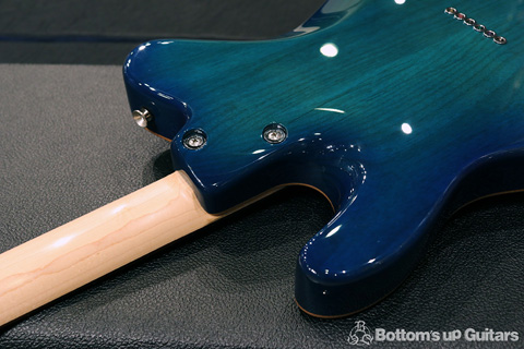 TOM ANDERSON 2014 Hollow T Classic contoured Alder Bora to Transparent Blue Burst with Binding トムアンダーソン トムアン Andersonguitars