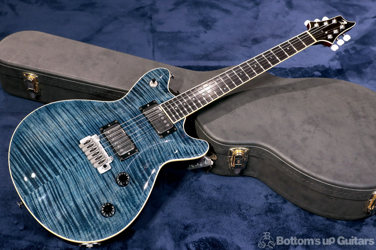 T's Guitars Arc Standard 5A Flame Top / Honduras Mahogany - Arctic Blue -