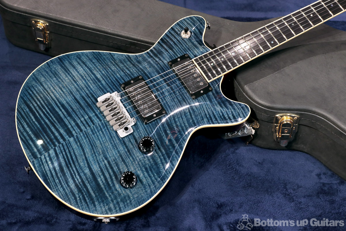 T's Guitars Arc Standard 5A Flame Top / Honduras Mahogany - Arctic Blue -