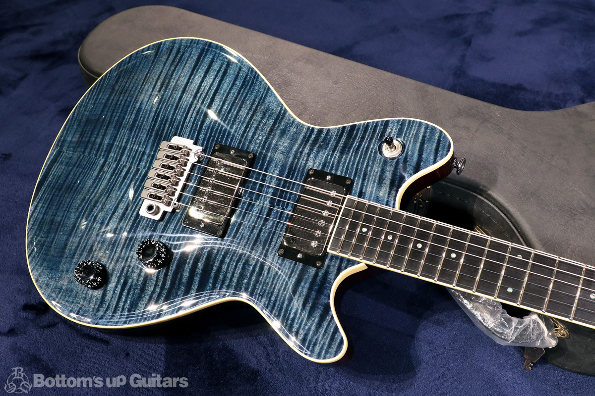 T's Guitars Arc Standard 5A Flame Top / Honduras Mahogany - Arctic Blue -