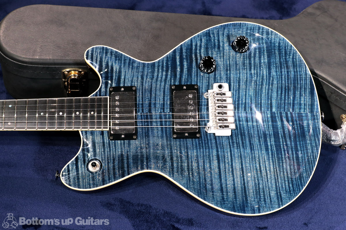 T's Guitars Arc Standard 5A Flame Top / Honduras Mahogany - Arctic Blue -