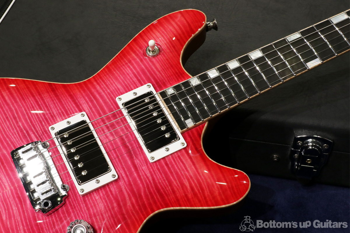 T's Guitars Arc Special - Trans Pink Burst - 【Custom Order品 / Suhr PUアップグレード済み!】