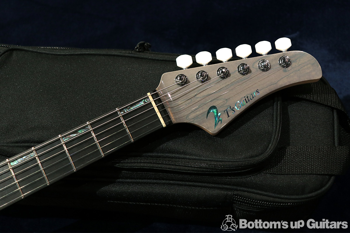 T's Guitars DST-Pro22 Spalted Maple / Ash body with 'Wilkinson Locking Bridge WVS130' 【 当社特注品 !! 】