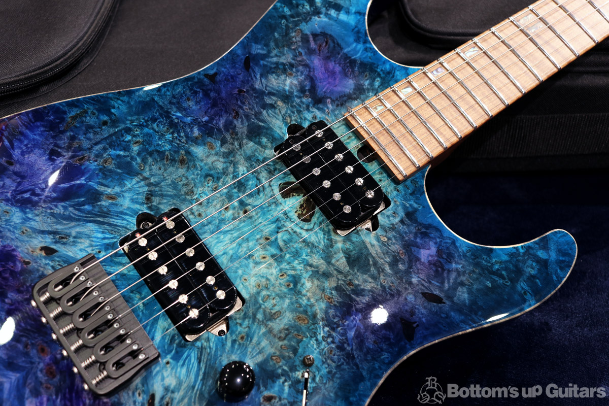 T's Guitars {BUG} DST-Pro22R 【B.U.G.特注 / 5A Burl Maple Top / 5A ローステッドフレイムネック & 指板】