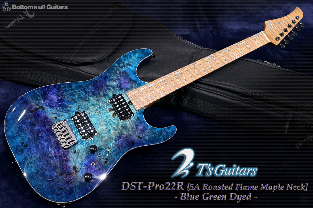 T's Guitars {BUG} DST-Pro22R 【B.U.G.特注 / 5A Burl Maple Top / 5A ローステッドフレイムネック & 指板】