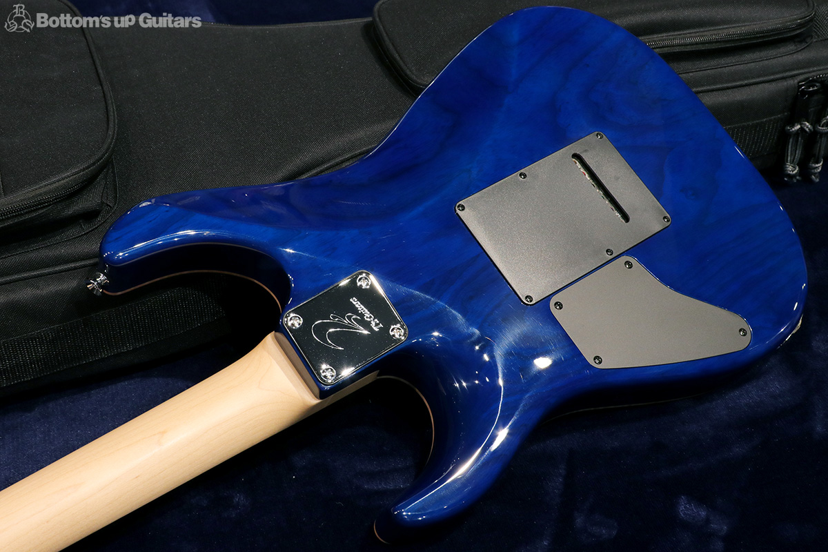 T's Guitars {BUG} DST-Pro 24 Flame - Trans Blue Denim Burst -