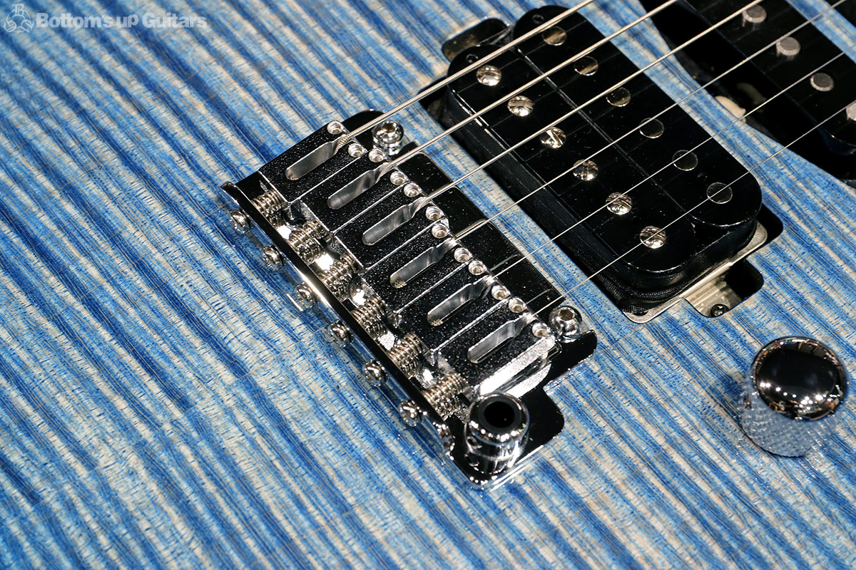 T's Guitars {BUG} DST-Pro 24 Flame - Trans Blue Denim Burst -