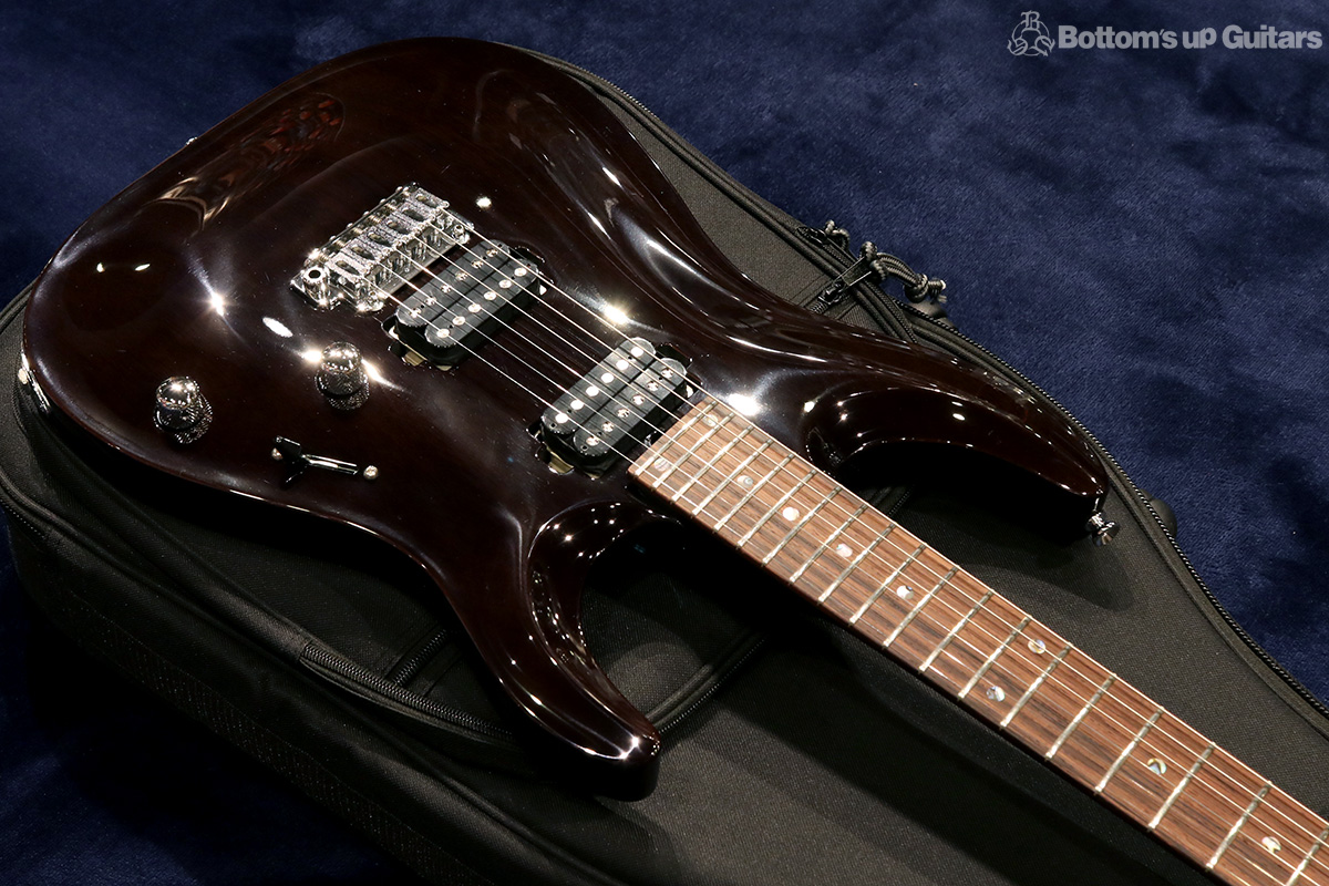 T's Guitars DST-pro24Carved Mahogany - Trans Black -