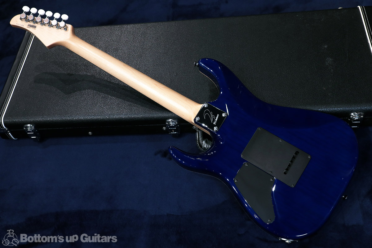 T's Guitars  DST-Pro24 Selected Quilt Top  - Whale Blue Bust - スペシャルPU搭載! @ Bottom's Up Guitars