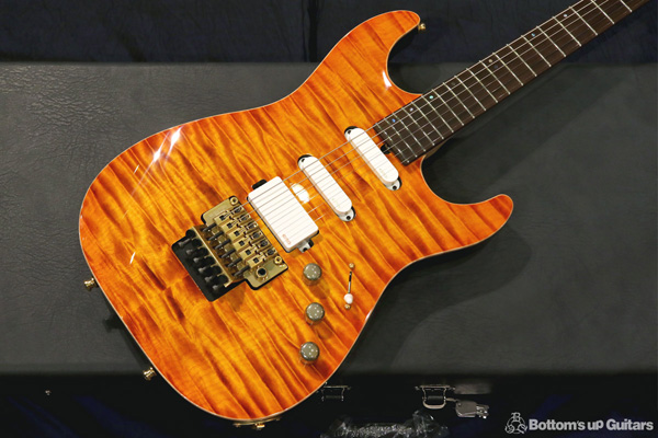 T's Guitars DST-Pro22 5A Quilt / FRT / EMG-SSH / GHW 【弊社代表セレクト材＆オーダースペック】