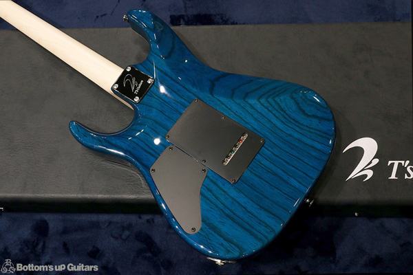 T's Guitars {BUG}DST-Pro24 5A Quilt - Arctic Blue - 【厳選AAAAAトップ !!】