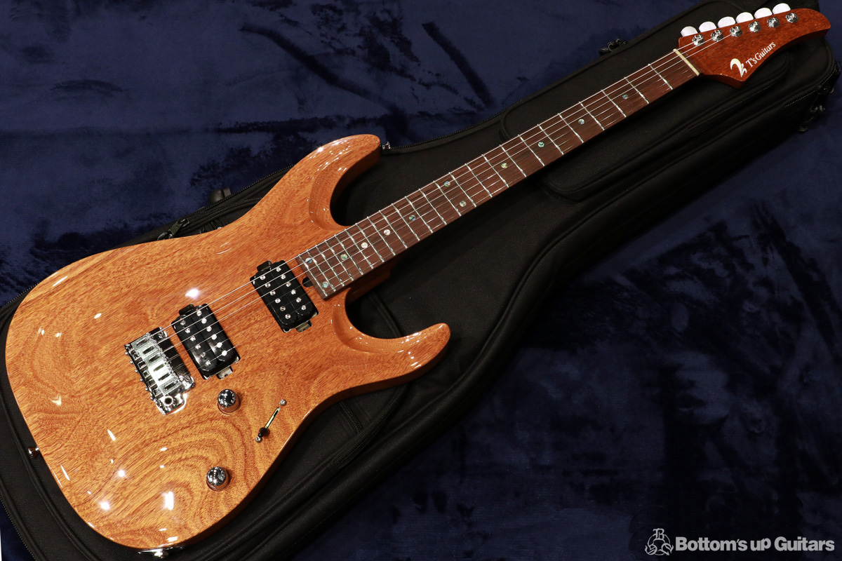 T's Guitars {BUG} NEW MODEL! DST-pro24carved Mahogany - Natural - 【ホンマホを贅沢に使ったカーブトップ!】