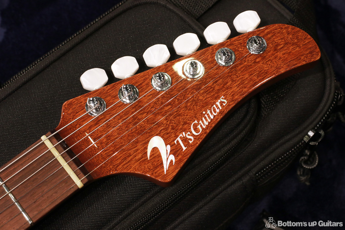 T's Guitars {BUG} NEW MODEL! DST-pro24carved Mahogany - Natural - 【ホンマホを贅沢に使ったカーブトップ!】