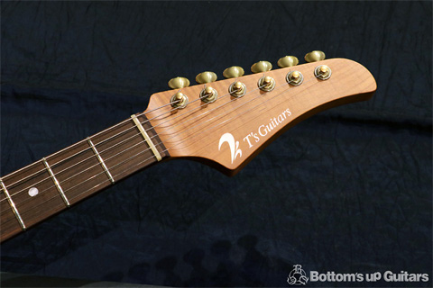 T's Guitars 2018 DST-Pro24 Custom Roasted Flame Maple Neck 当店代表材セレクト 特注仕様 ティーズギターズ,特注品,オーダー品,コンポーネント,,DST-pro,ルミンレイ,マダガスカルローズウッド,ジェスカー,ゴトーガット,,ローステッドメイプル,チョコレートメイプル,