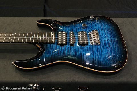 T's Guitars DST-Pro24 Carved Top DST-Proカーブドトップのファーストロット,サウンドメッセ2018出展品,特注仕様 ティーズギターズ,特注品,オーダー品,コンポーネント,DST-pro,ルミンレイ,エボニー,ジェスカー,ゴトーガット,