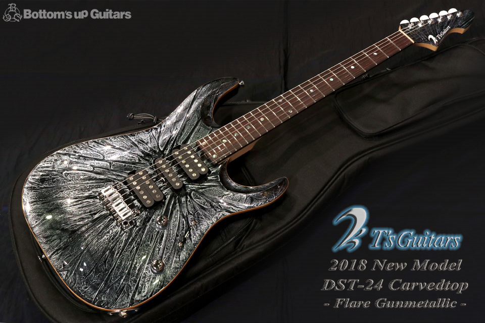 T's Guitars 2018 DST-24 Carved Top (Alder body) - Flare 