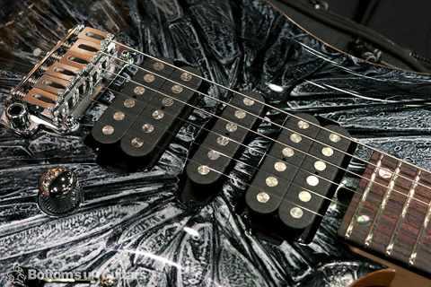 T's Guitars ニューモデル 2018 DST-24 Carved-top Flare Gunmetallic  BUGセレクト品 ファーストロット