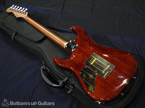 T's Guitars ST-Hollow Deluxe Rosewood Neck - Tiger's Eye -【BUG Special Order】