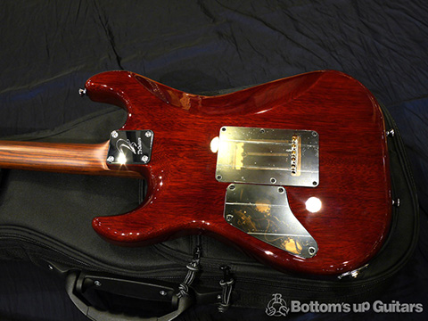 T's Guitars ST-Hollow Deluxe Rosewood Neck - Tiger's Eye -【BUG Special Order】