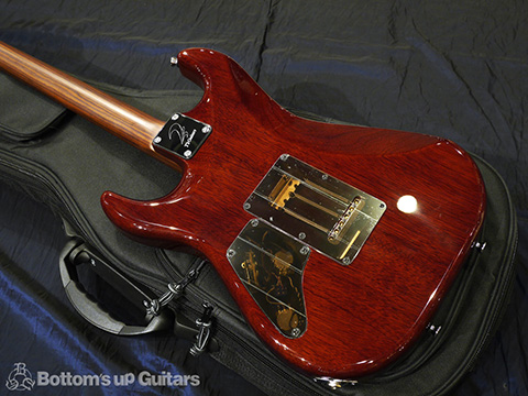 T's Guitars ST-Hollow Deluxe Rosewood Neck - Tiger's Eye -【BUG Special Order】