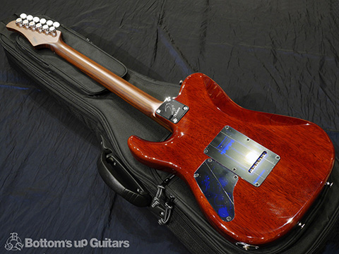 T's Guitars TL-Hollow Deluxe Rosewood Neck - Atlantic Blue Breeze -【BUG Special Order】